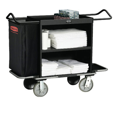 Rubbermaid® Commercial High-Capacity Housekeeping Cart - Candor Janitorial  Supply